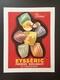 Affiche Ancienne Originale Berlingots Eyss&Eacute;ric Bellenger Ann&Eacute;es 50