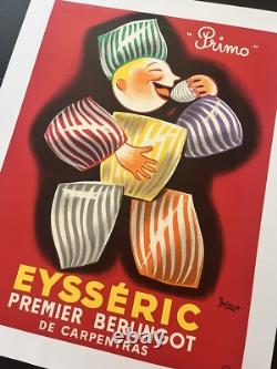 Affiche ancienne originale BERLINGOTS EYSSÉRIC BELLENGER ANNÉES 50