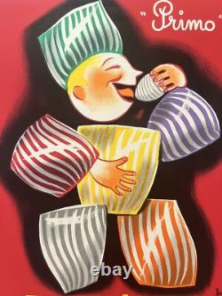 Affiche ancienne originale BERLINGOTS EYSSÉRIC BELLENGER ANNÉES 50