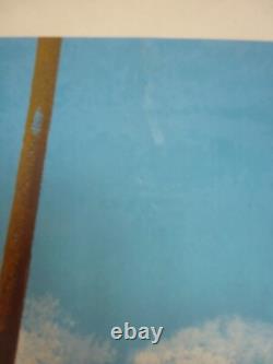 Affiche ancienne originale Bretagne SNCF 1958 Nathan entoilée