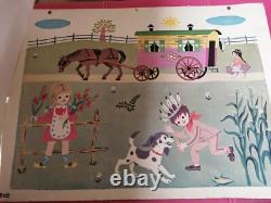 Affiche ancienne originale École Primaire