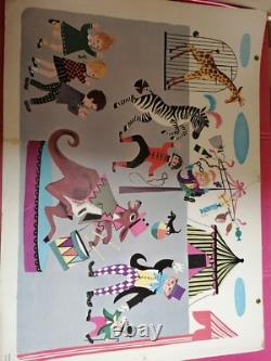 Affiche ancienne originale École Primaire