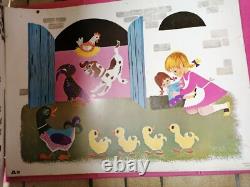 Affiche ancienne originale École Primaire