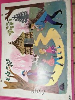 Affiche ancienne originale École Primaire