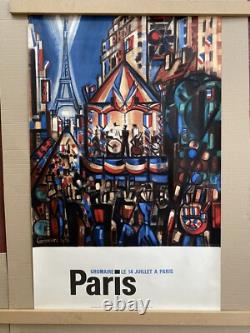 Affiche ancienne originale Gromaire 1964