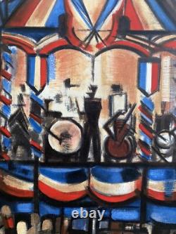 Affiche ancienne originale Gromaire 1964