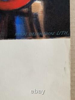 Affiche ancienne originale Gromaire 1964