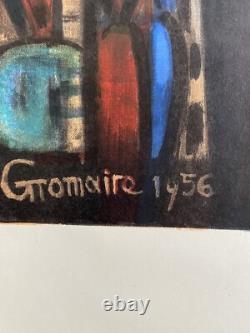 Affiche ancienne originale Gromaire 1964