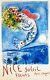 Affiche Ancienne Originale Marc Chagall Nice Soleil Fleurs. 1962