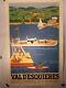 Affiche Ancienne Originale Plm Cote D'azur Val D'esquières 1930 Entoilée