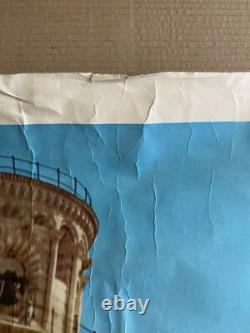 Affiche ancienne originale Pisa 1962 Italie