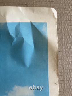 Affiche ancienne originale Pisa 1962 Italie