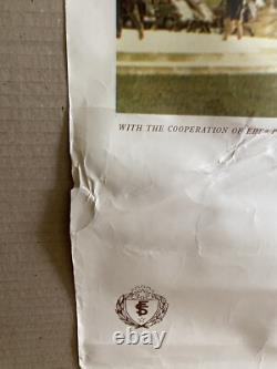 Affiche ancienne originale Pisa 1962 Italie