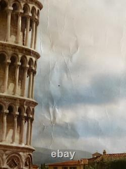 Affiche ancienne originale Pisa 1962 Italie