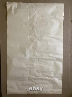 Affiche ancienne originale Pisa 1962 Italie