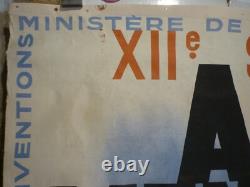 Affiche ancienne originale Roger Perot 1935