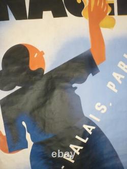 Affiche ancienne originale Roger Perot 1935