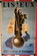 Affiche Ancienne Originale Villemot Sncf Lisieux 1954