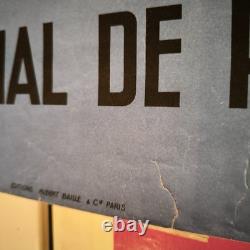 Affiche ancienne originale Villemot SNCF Lisieux 1954