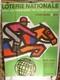 Affiche Ancienne Originale Loterie Nationale Guy Georget Circa 1960