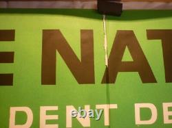 Affiche ancienne originale loterie nationale Guy Georget circa 1960