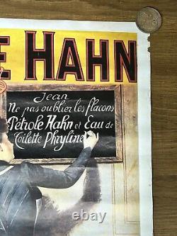 Affiche ancienne, pétrole hann, F. Vibert, imp. F. O. T Lyon, coulange Lautrec