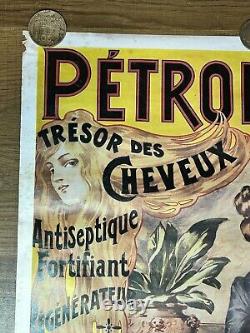 Affiche ancienne, pétrole hann, F. Vibert, imp. F. O. T Lyon, coulange Lautrec