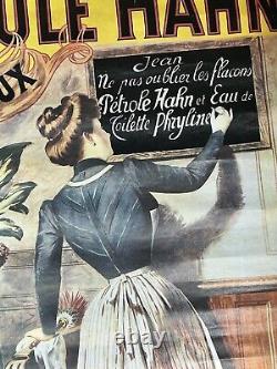 Affiche ancienne, pétrole hann, F. Vibert, imp. F. O. T Lyon, coulange Lautrec