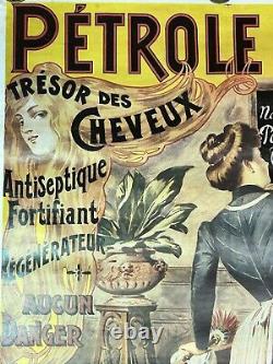 Affiche ancienne, pétrole hann, F. Vibert, imp. F. O. T Lyon, coulange Lautrec
