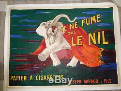 Affiche ancienne publicitaire originale 1912