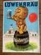 Affiche Biere Lowenbrau Originale 1950