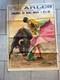 Affiche Corrida Originale Plaza De Toros Arles 31 Mai 1964 J Cros Estrems 81x111