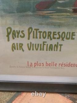 Affiche du TOUQUET ancienne originale rare