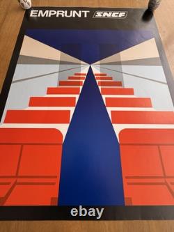 Affiche emprunt SNCF Jean Colin 1970