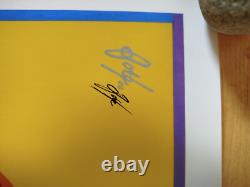 Affiche fore Contresignée par l'artiste