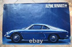 Affiche originale Alpine Renault A110