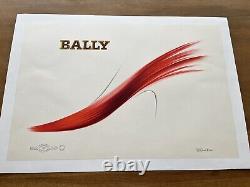 Affiche originale Bally signée Excoffon 1966