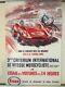 Affiche Originale Essais 24 Heures Du Mans 1963 Moto Rallye Esculape Béligond