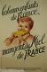 Affiche Originale Les Beaux Enfants De France Mangent Du Miel De France. L. Picon
