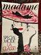 Affiche Originale Madame Figaro Par René Gruau