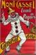 Affiche Originale Mont Cassel Le Carnaval D'&eacute;t&eacute; Vers 1950 Sign&eacute; J. Dezitter