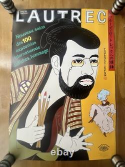 Affiche originale Nouveau salon des cent 2001 U G SATO