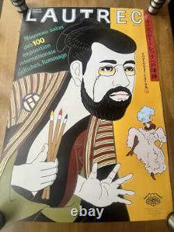 Affiche originale Nouveau salon des cent 2001 U G SATO