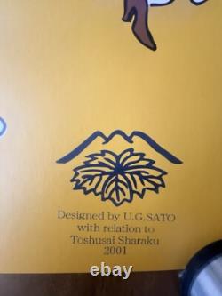 Affiche originale Nouveau salon des cent 2001 U G SATO