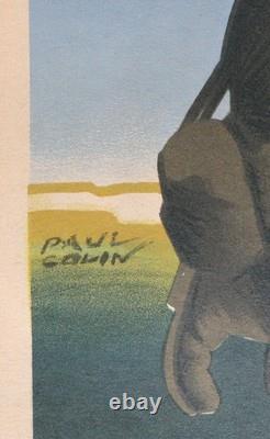 Affiche originale PAUL COLIN WW2 ILS MEURENT POUR VOUS 39x59cm poster 1649