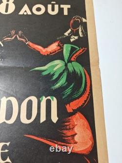 Affiche originale Pardon de La Baule 18 Août Émile Guillaume années