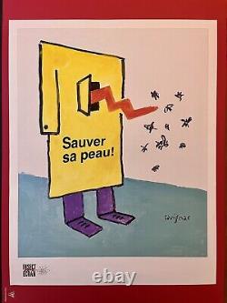 Affiche originale Sauver sa peau Savignac 2003