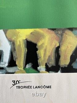 Affiche originale Trophée Lancôme