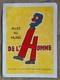 Affiche Originale Allée Aux Musée De L'homme De Savignac 1981