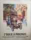 Affiche Originale Ancienne 1970 2e Tour De La Principaut&eacute; Tacots Monaco /rs264
